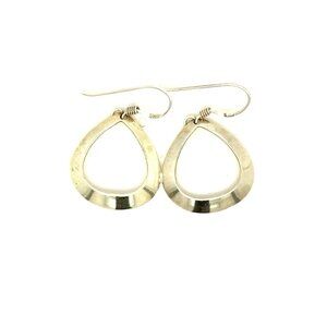 Silver 925 Teardrop Dangle Earrings